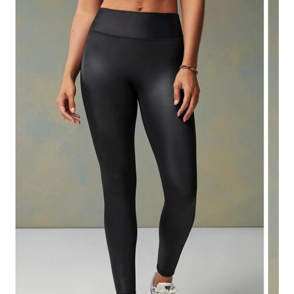 Fabletics Anywhere Motion365+Shine High-Waisted Legging Black NWT in packaging - Picture 1 of 9